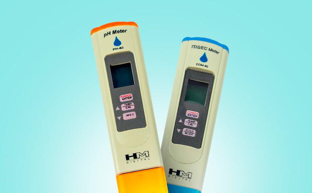 Как решить проблему засоленного грунта pH и TDS EC метры