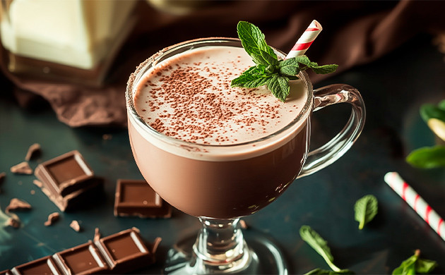 Мятно-шоколадный коктейль с каннабисом