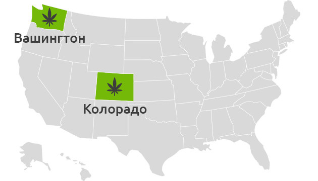 История даббинга Легализация марихуаны в Вашингтоне и Колорадо