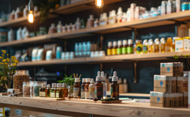 Ассортимент КБД-продуктов на российском рынке