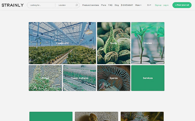 Ресурс для энтузиастов открытого исходного кода каннабиса Канна-энтузиасты от Strainly