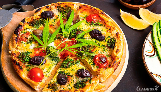 Пицца с марихуаной