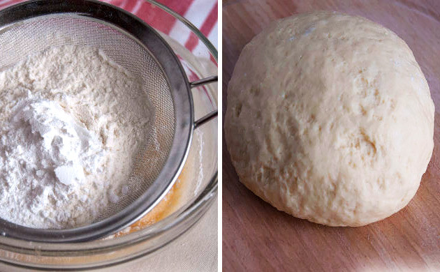 Подготовка теста для баурсака Тесто для баурсака