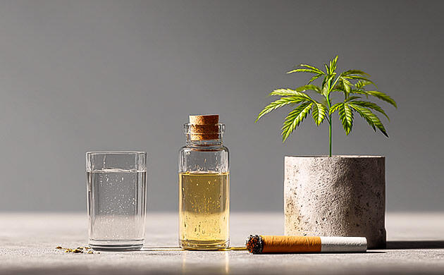 КБД снижает зависимость и тягу к веществам