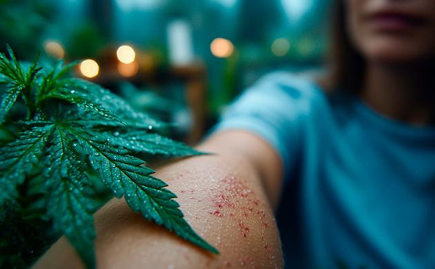 Ремомендации при симптомах аллергии Что делать, если появились симптомы аллергии на каннабис?