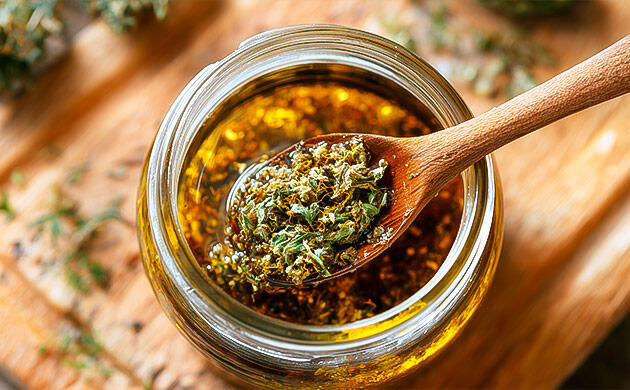 Приготовление КБД-масла в домашних условиях