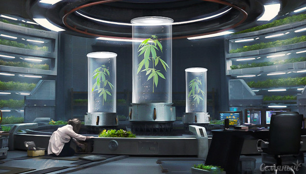 Процесс клонирование конопли