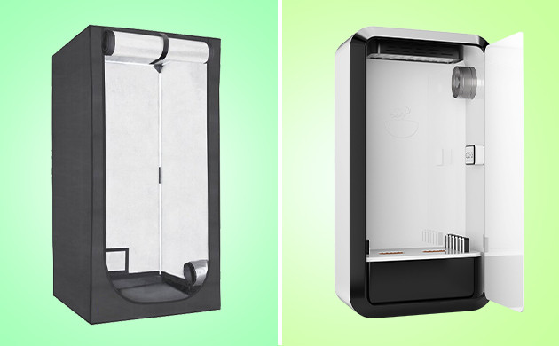 Готовые гроубокс и гроутент для конопли