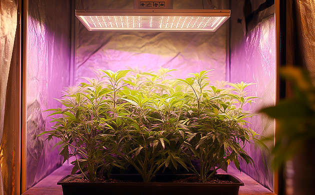 Как выбрать правильный свет для индора Освещение каннабиса в гроубоксе