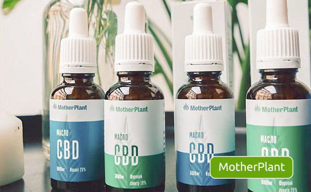 КБД продукция от Motherplant Масло CBD motherplant