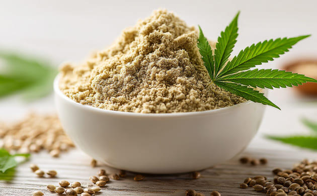 Конопляная мука Мука