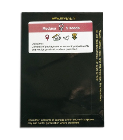 Семена сорта Medusa fem (Nirvana Seeds)