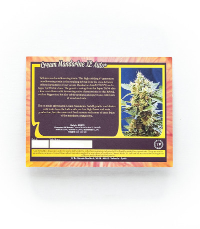 Семена сорта Cream Mandarine XL Auto fem (Sweet Seeds)