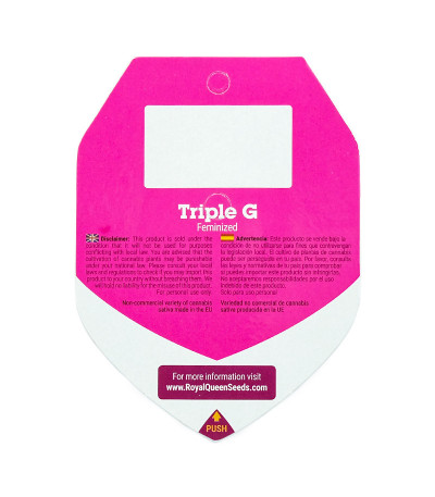 Семена сорта Triple G fem (Royal Queen Seeds)
