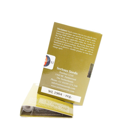 Семена сорта Warlock reg (Serious Seeds)