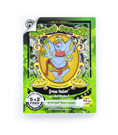 Семена сорта Green Poison F1 Fast Version fem (Sweet Seeds)