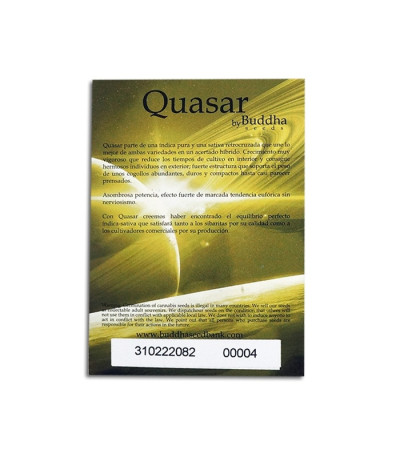 Семена сорта Buddha Quasar fem