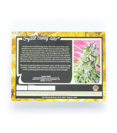 Семена сорта Crystal Candy Auto fem (Sweet Seeds)
