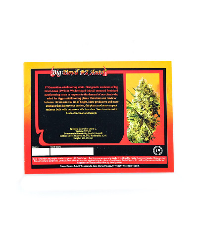Семена сорта Big Devil #2 Auto fem (Sweet Seeds)