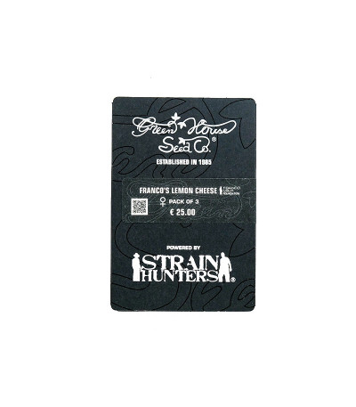 Семена сорта Franco's Lemon Cheese fem (Green House Seeds)