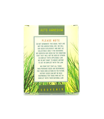 Семена сорта Auto Amnesium fem (Victory Seeds)