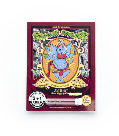 Семена сорта S.A.D. Sweet Afgani Delicious S1 fem (Sweet Seeds)
