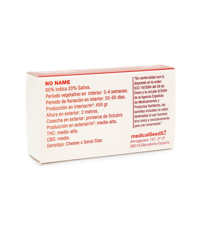 Семена сорта No Name fem