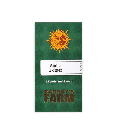 Семена сорта Gorilla Zkittlez fem (Barney's Farm)