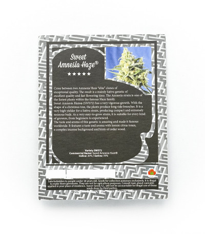 Семена сорта Sweet Amnesia Haze fem (Sweet Seeds)